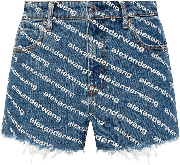 Alexander wang Denim shorts Blauw Dames