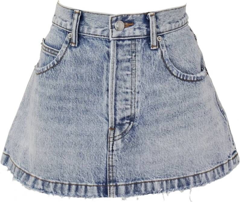 Alexander wang Denim Skirts Blauw Dames