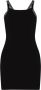 Alexander wang Jurk met logo jacquard afwerking Black Dames - Thumbnail 1