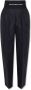 Alexander wang Met hoge taille broek Zwart Dames - Thumbnail 3
