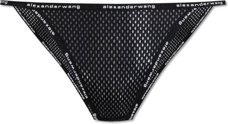 Alexander wang Onderbroeken met logo Zwart Dames