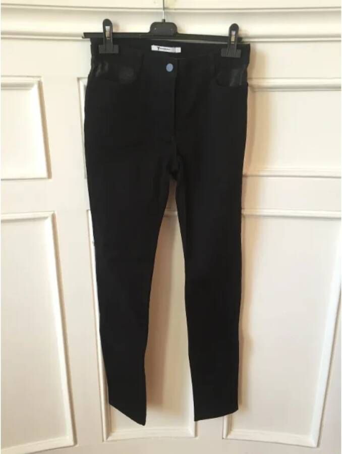 Alexander Wang Pre-owned Cotton jeans Zwart Dames