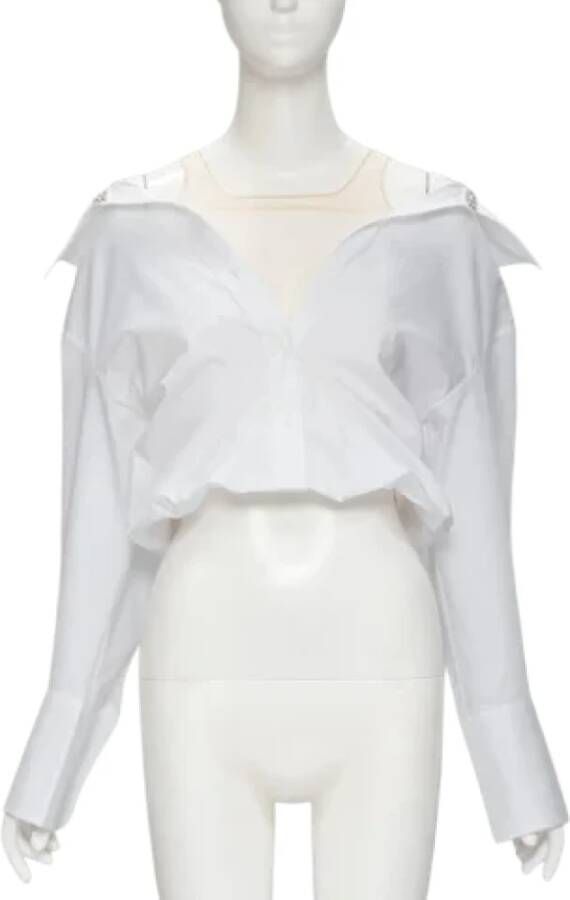 Alexander Wang Pre-owned Cotton tops White Dames