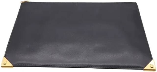 Alexander Wang Pre-owned Leather clutches Zwart Unisex