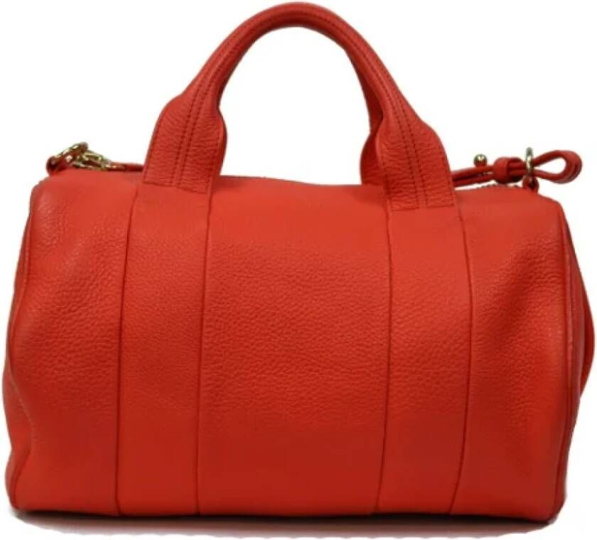 Alexander Wang Pre-owned Leather handbags Oranje Dames