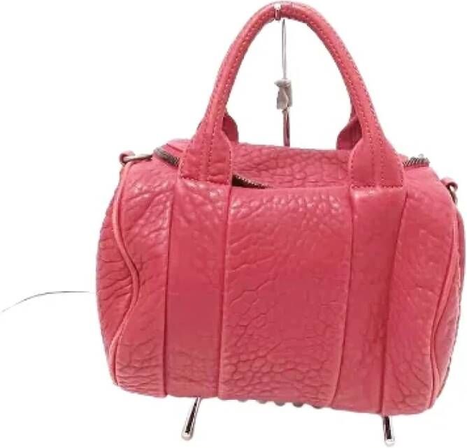 Alexander Wang Pre-owned Leather handbags Rood Dames