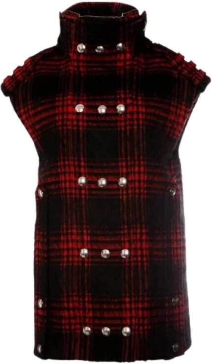 Alexander Wang Pre-owned Pre-eigenaarwoolouterwear Rood Dames