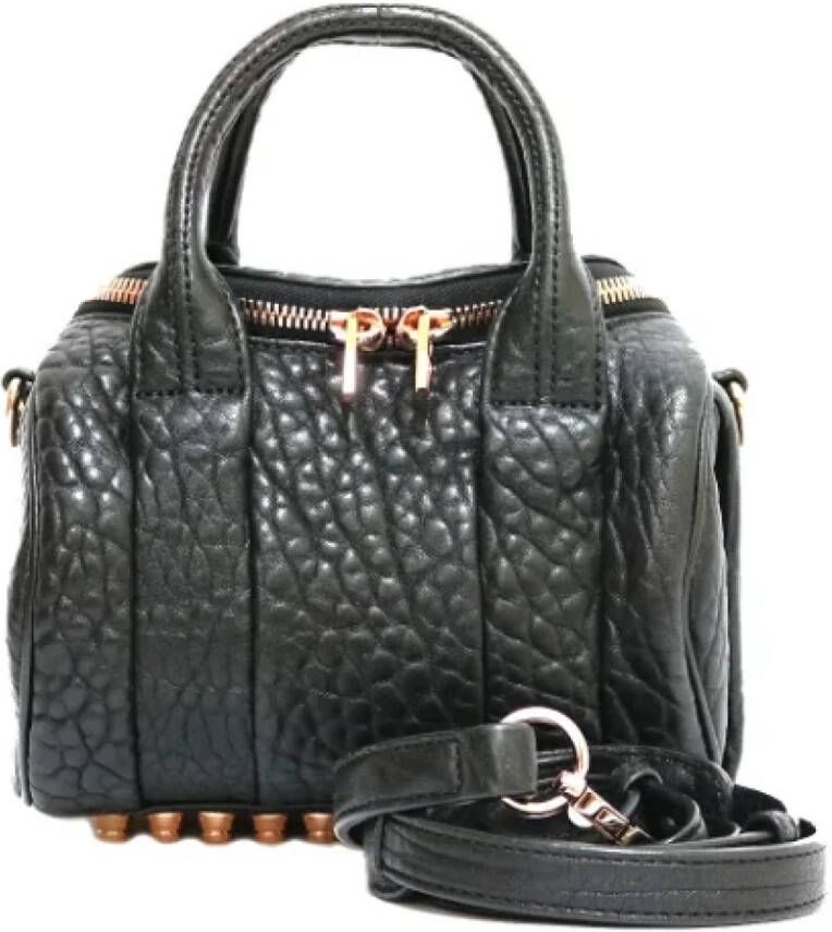 Alexander Wang Pre-owned Leather handbags Zwart Dames