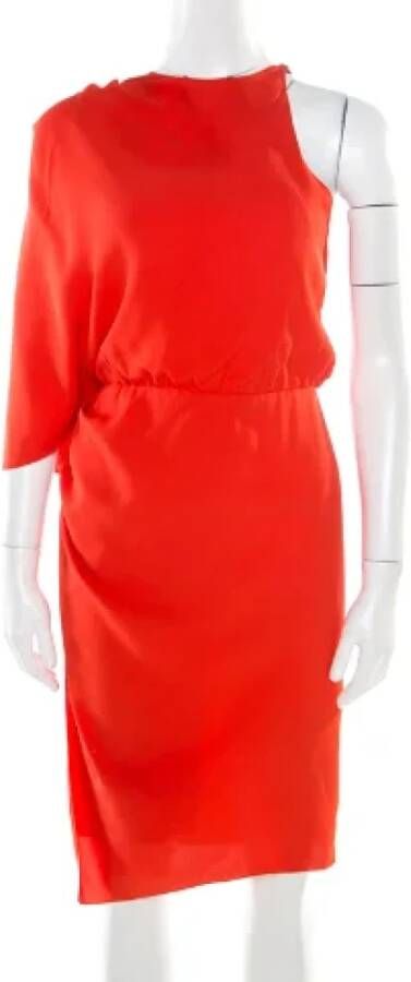 Alexander Wang Pre-owned Silk dresses Oranje Dames
