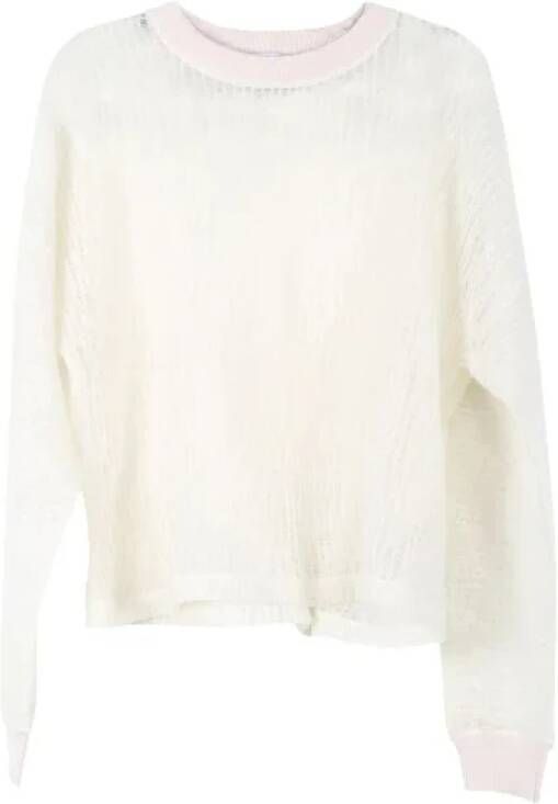 Alexander Wang Pre-owned Wool outerwear White Dames