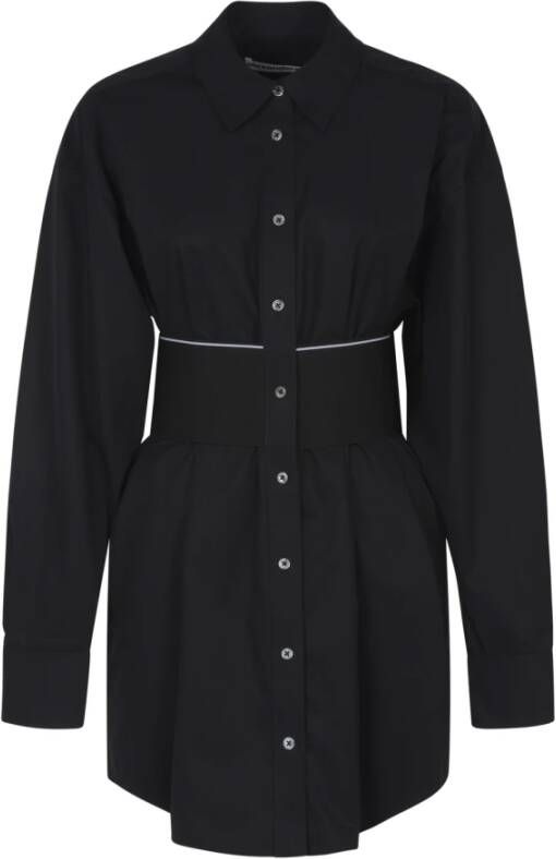 Alexander wang Shirt Dresses Zwart Dames