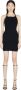 Alexander wang Jurk met logo jacquard afwerking Black Dames - Thumbnail 1