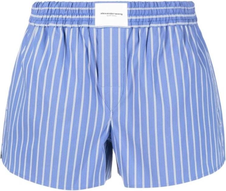 Alexander wang Short Shorts Blauw Dames