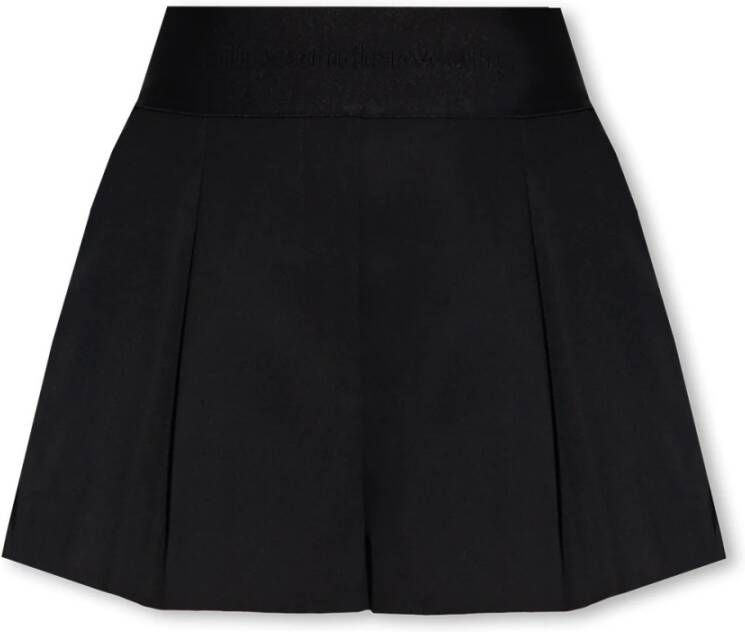 Alexander wang Shorts met logo Zwart Dames