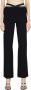 T by Alexander Wang Met hoge taille broek Zwart Dames - Thumbnail 1