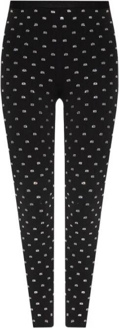 Alexander wang Verfraaide legging Zwart Dames