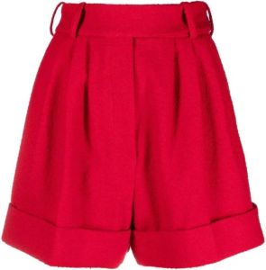 Alexandre Vauthier Casual Shorts Rood Dames