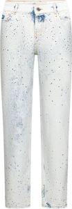 Alexandre Vauthier Snow White Jeans voor Dames Aw23 Wit Dames