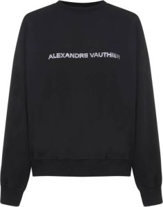 Alexandre Vauthier Sweatshirt Zwart Dames