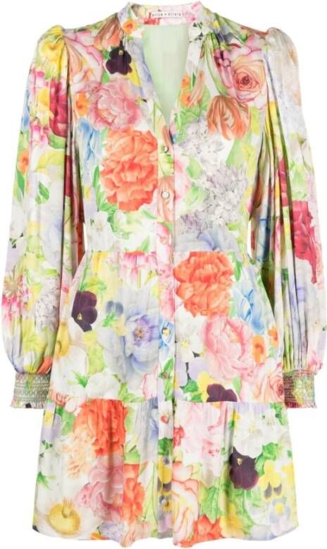Alice + olivia Short Dresses Meerkleurig Dames