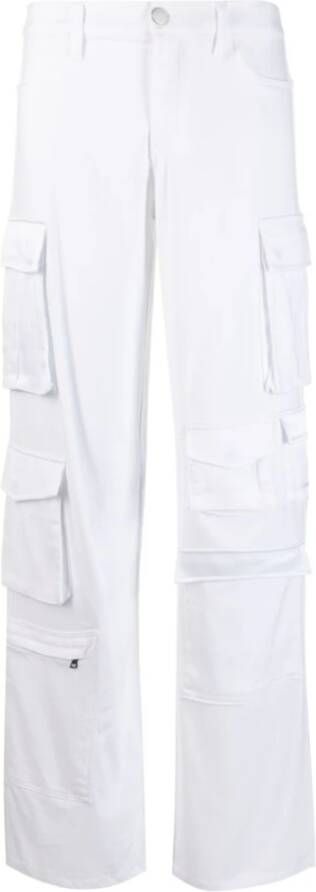 Alice + olivia Straight Trousers Wit Dames