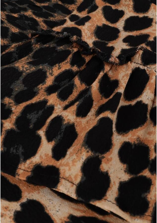 ALIX THE LABEL Dames Jurken Ladies Woven Animal Dress 1 Bruin