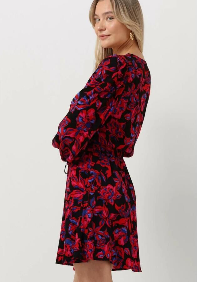 Alix the Label Multi Mini Jurk Ladies Woven Floral Dress With Smocked Waist - Foto 2