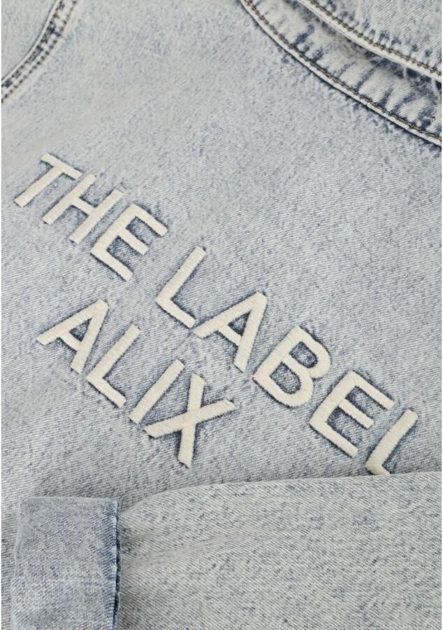 ALIX THE LABEL Dames Jumpsuits Ladies Woven Denim Playsuit Blauw - Foto 1