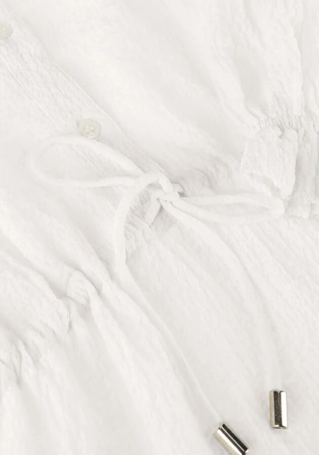 ALIX THE LABEL Dames Jurken Ladies Woven Structured Chiffon Dress Ecru