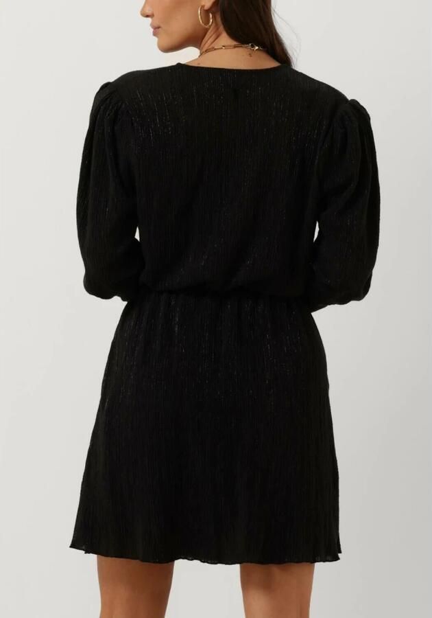 ALIX THE LABEL Dames Jurken Ladies Knitted Glitter Dress Zwart - Foto 2