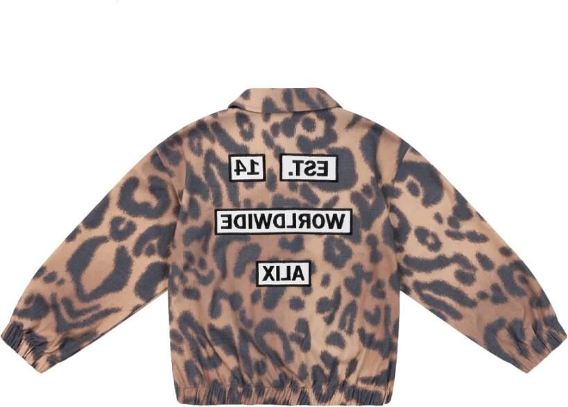 Alix The Label Kinderen Jaguar Geweven Jas Brown Dames - Foto 2