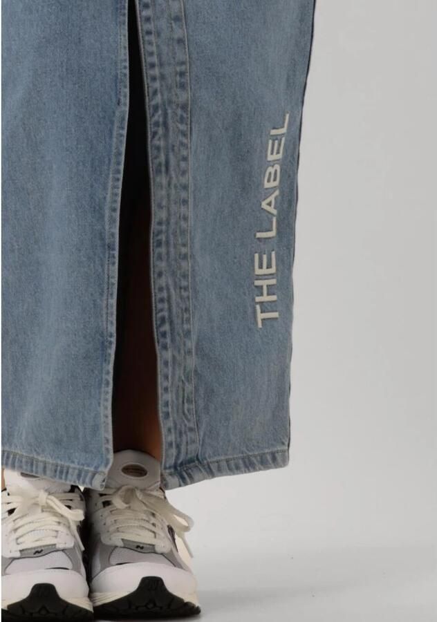 ALIX THE LABEL Dames Rokken Ladies Woven The Label Maxi Denim Skirt Blauw
