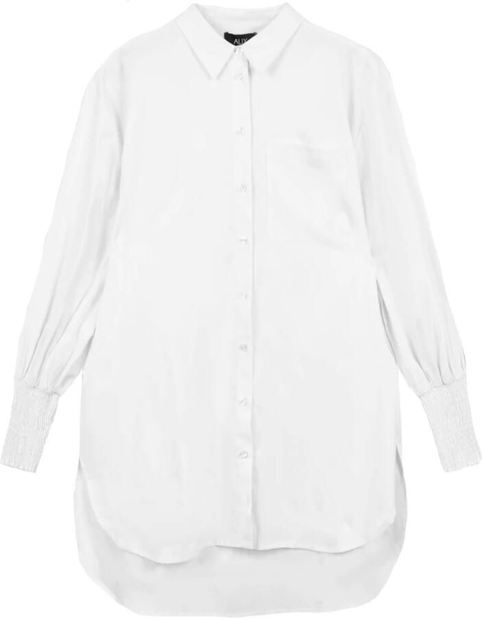 Alix The Label Witte Oversized Blouse Veelzijdige Stijl White Dames - Foto 7