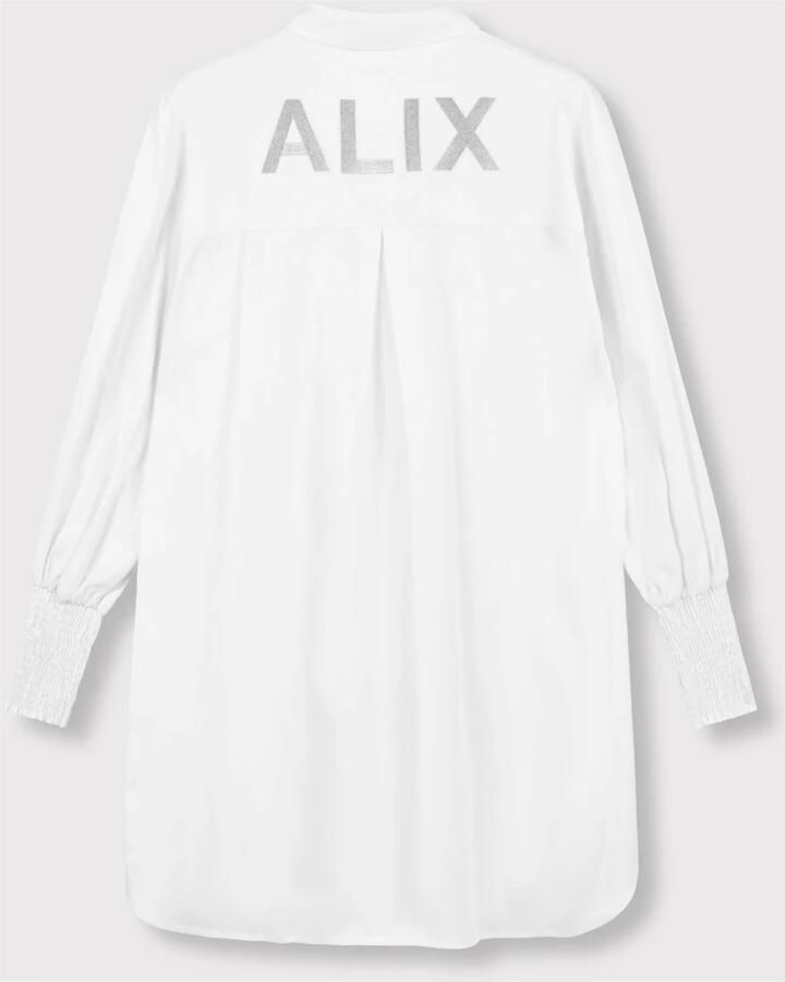 Alix The Label Witte Oversized Blouse Veelzijdige Stijl White Dames - Foto 5