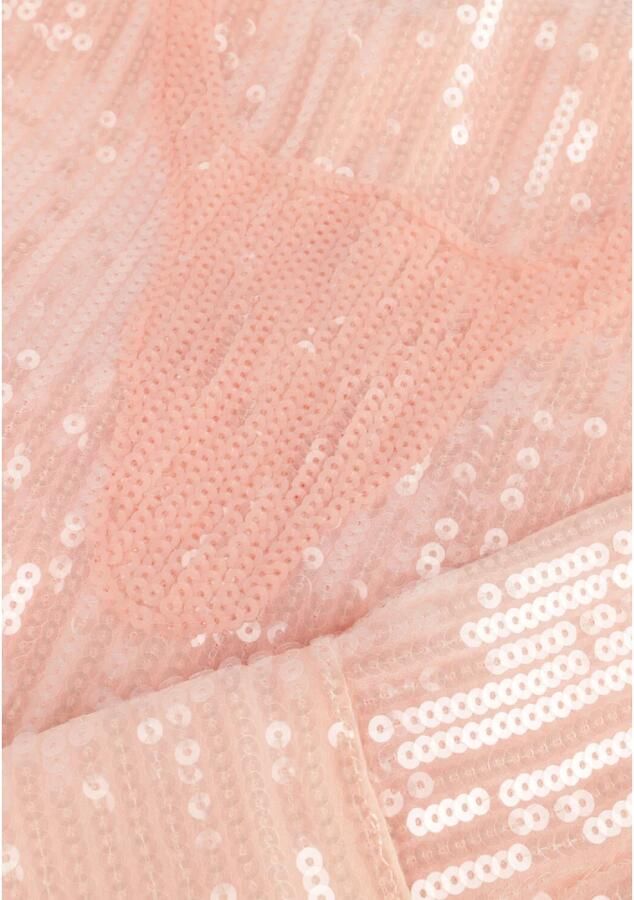 ALIX THE LABEL Dames Blouses Ladies Woven Sequin Blouse Roze