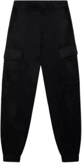 ALIX THE LABEL Dames Broeken Ladies Woven Twill Cargo Shorts Zwart - Foto 5