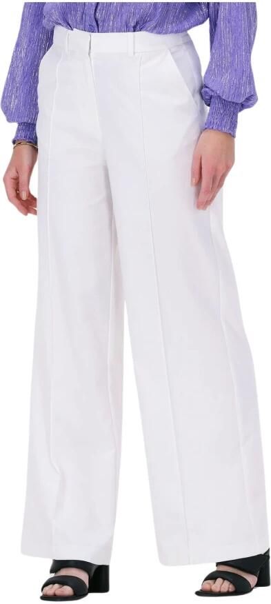 ALIX THE LABEL Dames Broeken Woven Wide Leg Pants Wit - Foto 3