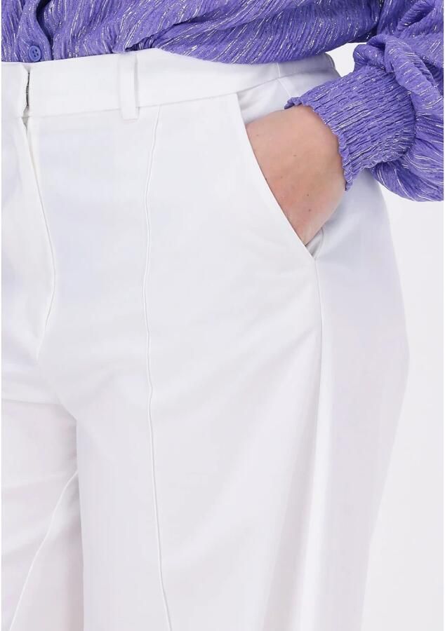 ALIX THE LABEL Dames Broeken Woven Wide Leg Pants Wit
