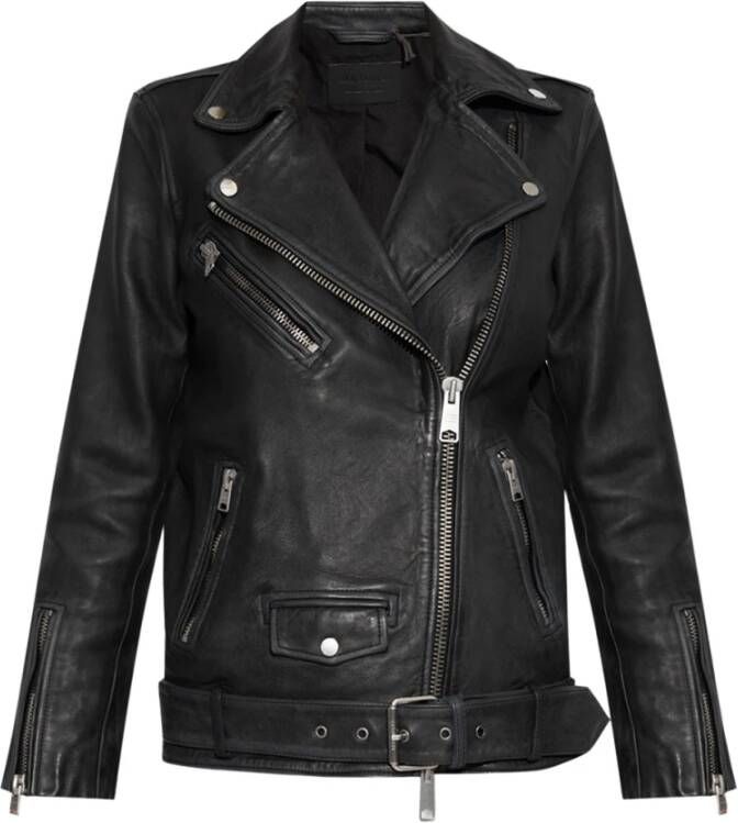 AllSaints Billie Biker Jacket Zwart Dames