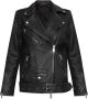 AllSaints Billie Biker Leren Jas Black Dames - Thumbnail 1