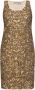 AllSaints Brellie Mouwloze Pailletten Mini-jurk Orange Dames - Thumbnail 1
