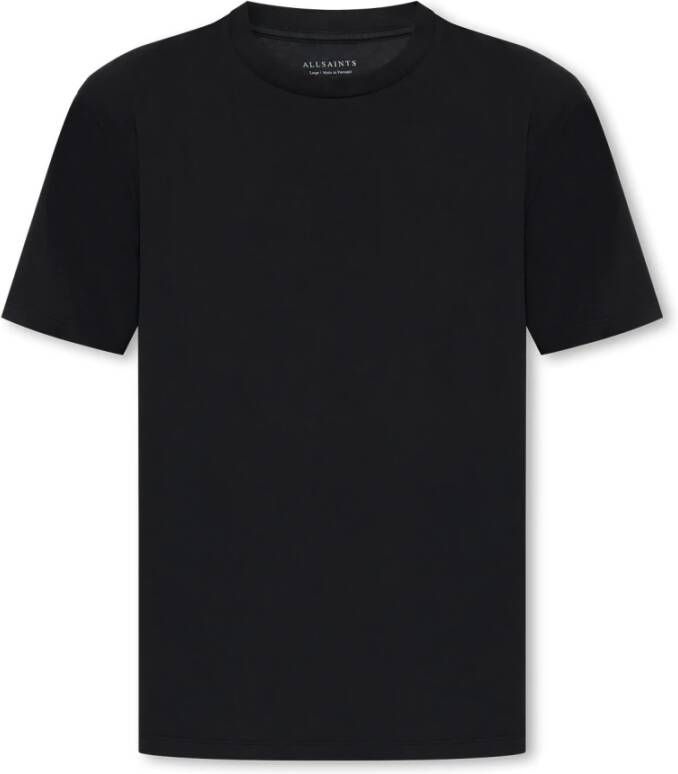 AllSaints Curtis T-shirt Zwart Heren