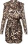 AllSaints Lilliana -jurk Bruin Dames - Thumbnail 1