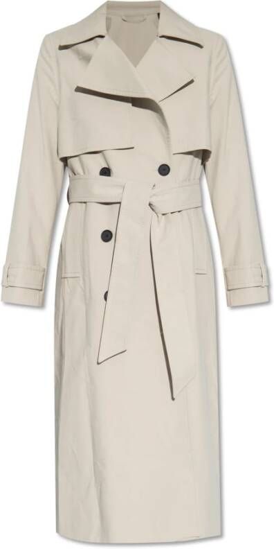 AllSaints Mixie trenchcoat Grijs Dames