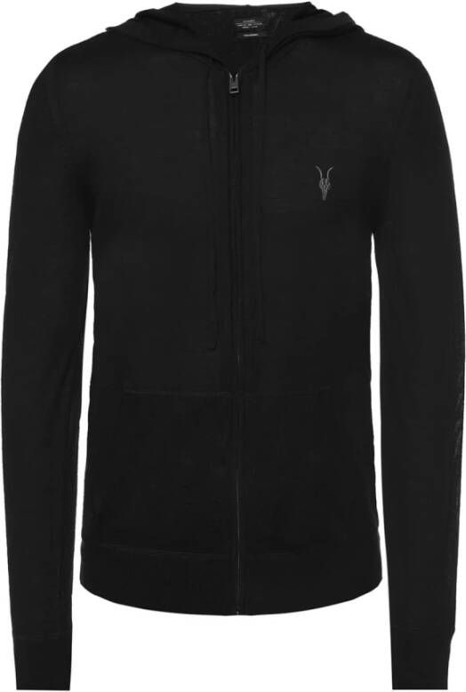 AllSaints Modus logo-geobjecteerd sweatshirt Zwart Heren