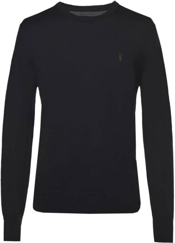 AllSaints Modus logo-geobjecteerde trui Blauw Heren