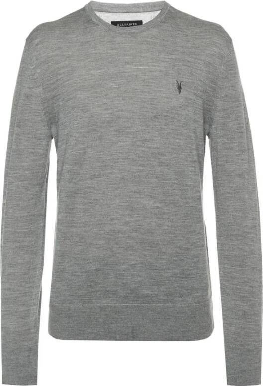 AllSaints Modus logo-geobjecteerde trui Grijs Heren