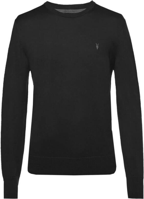 AllSaints Modus logo-geobjecteerde trui Zwart Heren