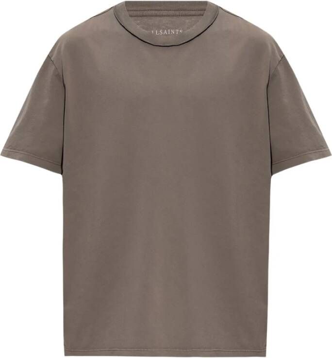 AllSaints Otto T-shirt Grijs Heren