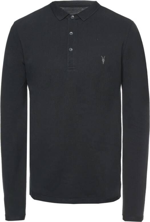 AllSaints Reform polo Zwart Heren